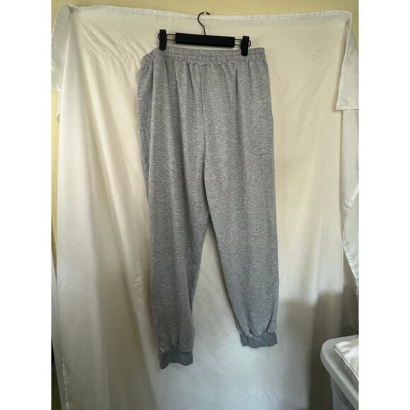 Romwe Womens Grey Sweatpants w/pockets Size XL - Picture 4 of 5